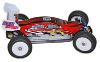 BSD Racing Brushless Buggy 4WD 1:8 2.4Ghz EP Автомобиль (Red RTR Version)[BS803T-Red]